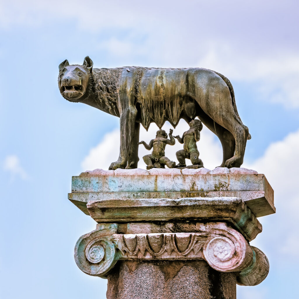 Romulus & Remus Statue